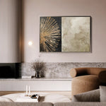 Abstract 036 Canvas Art 60 x 40 cm / Stretched on hidden frame