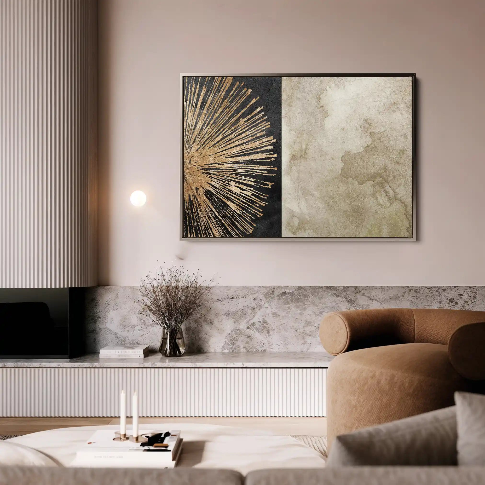 Abstract 036 Canvas Art 60 x 40 cm / Stretched on hidden frame