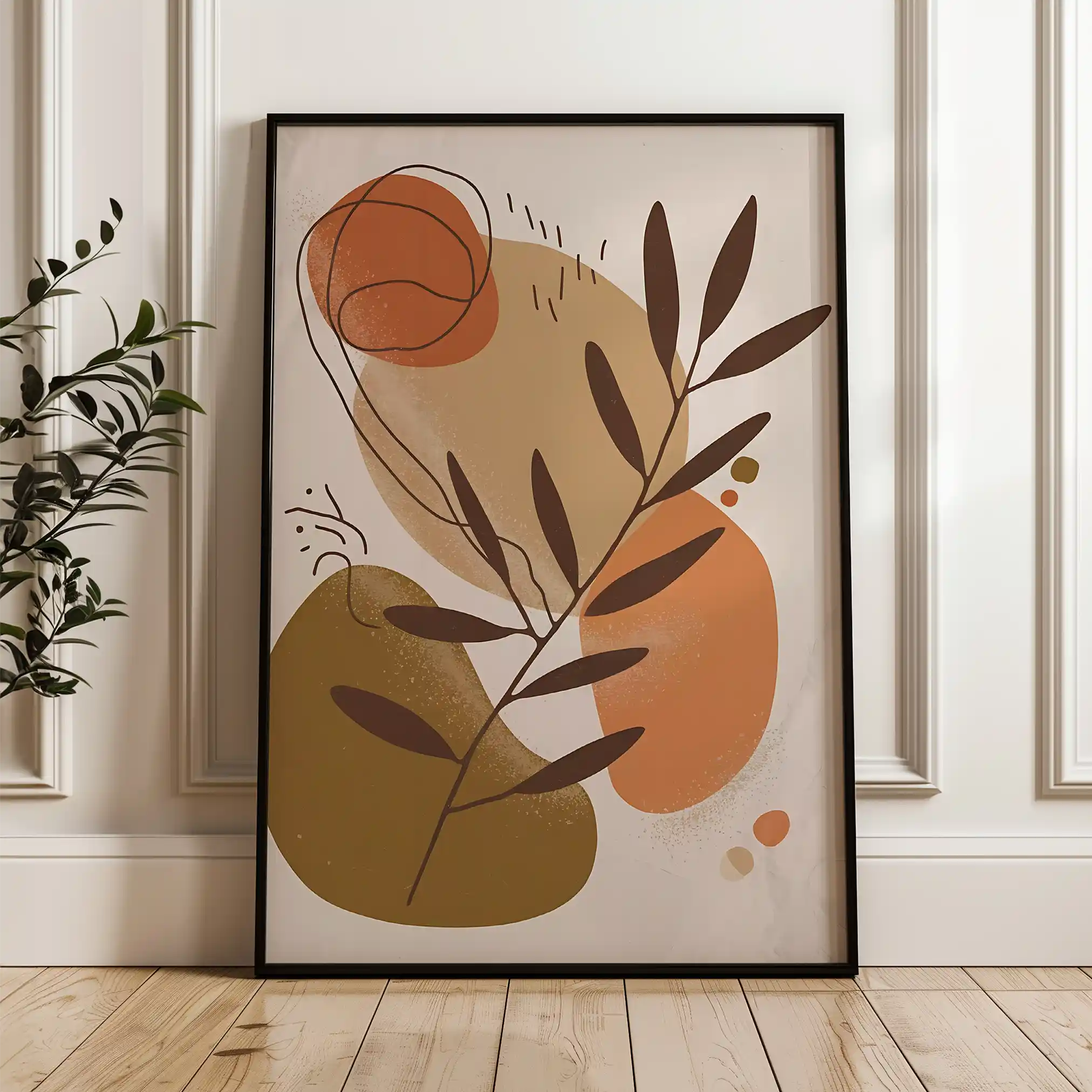 Boho 036 Canvas Art 90 x 60 cm / Stretched on hidden frame