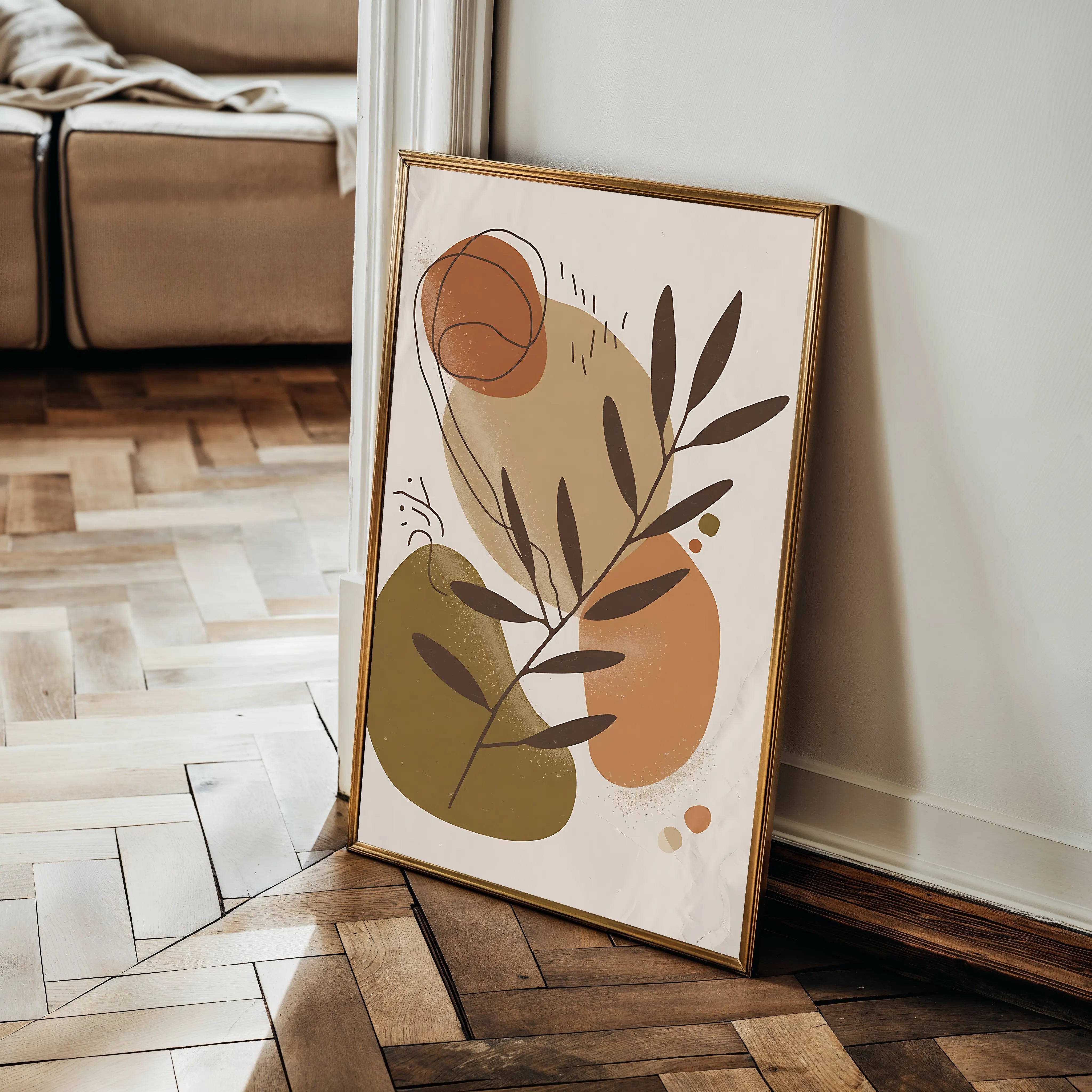 Boho Canvas Wall Art WAD036-BH 90 x 60 cm / Stretched on hidden frame