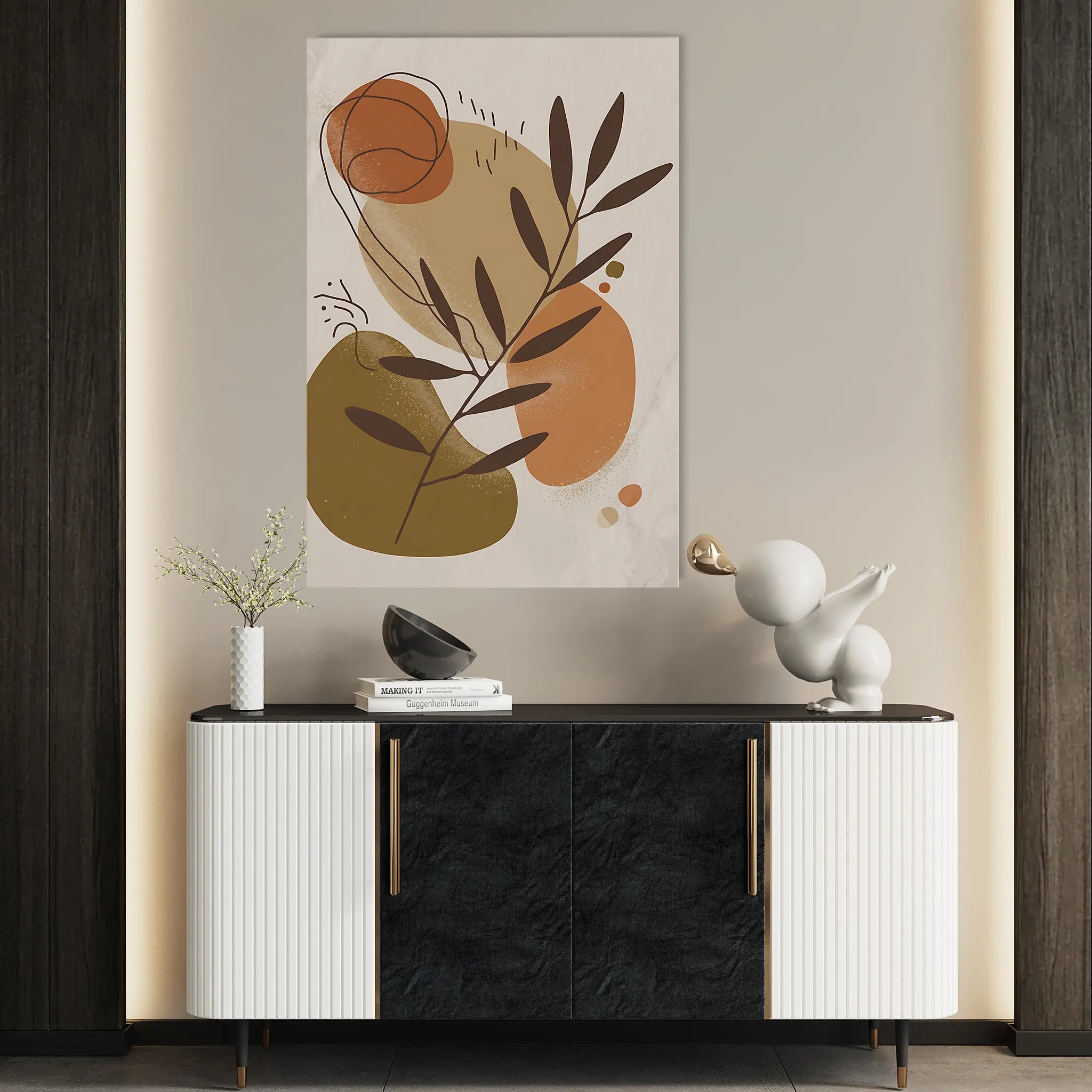 Boho Canvas Wall Art WAD036-BH 90 x 60 cm / Stretched on hidden frame