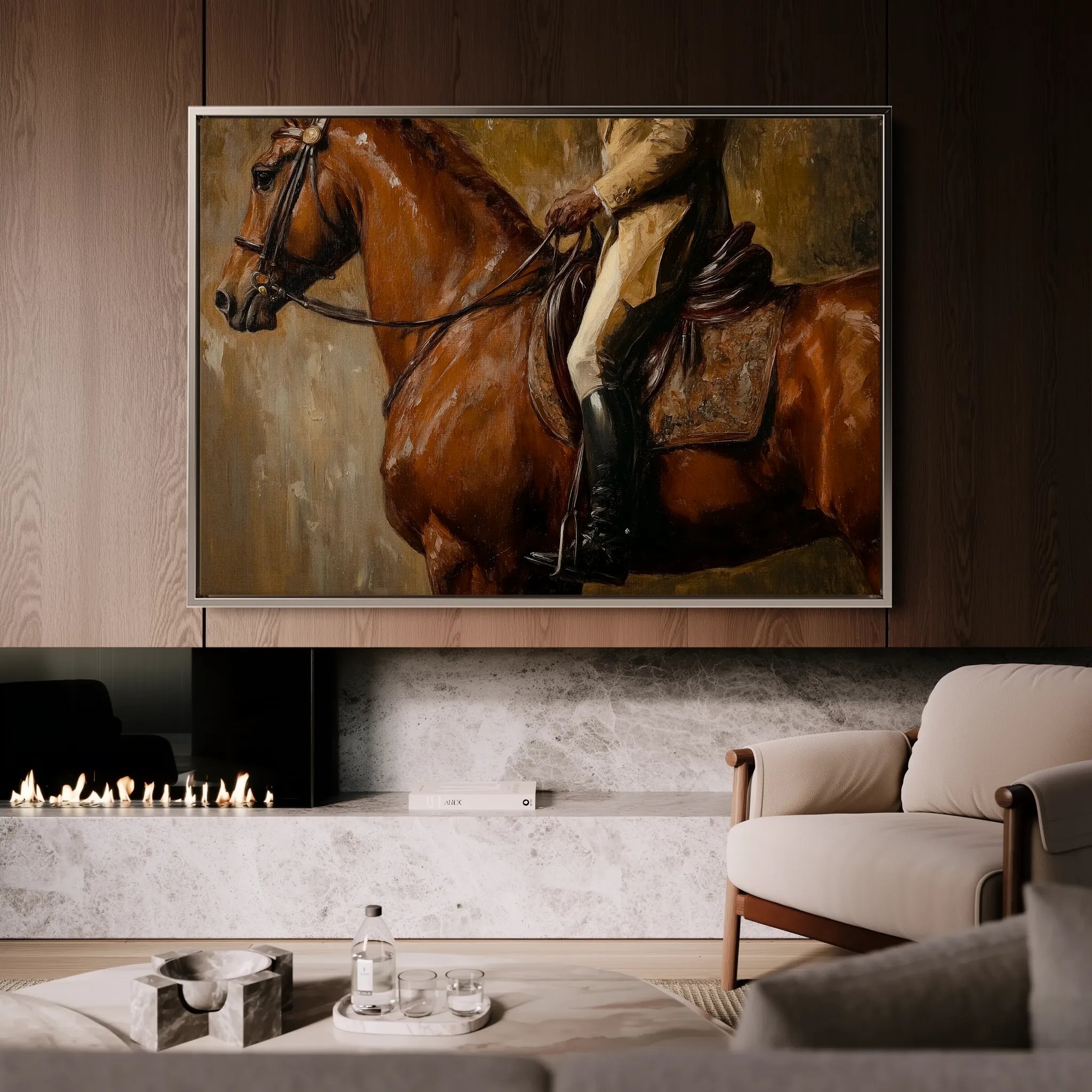 Classic Canvas Wall Art WAD036-CL 90 x 60 cm / Stretched on hidden frame