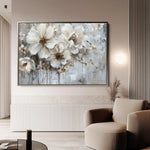 Floral Canvas Wall Art WAD036-F 90 x 60 cm / Stretched on hidden frame