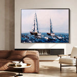 Landscape 036 Canvas Art 90 x 60 cm / Stretched on hidden frame