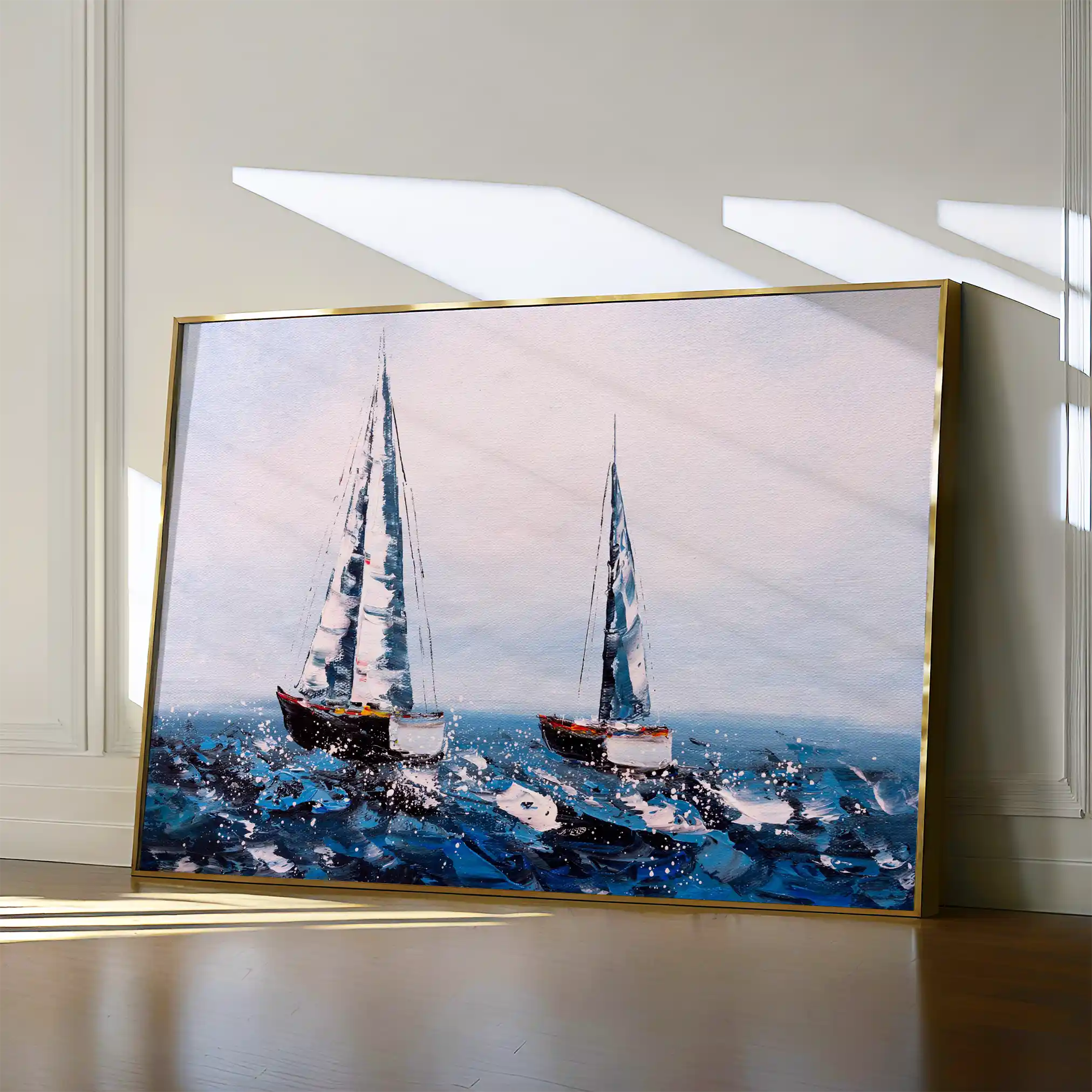 Landscape 036 Canvas Art 90 x 60 cm / Stretched on hidden frame