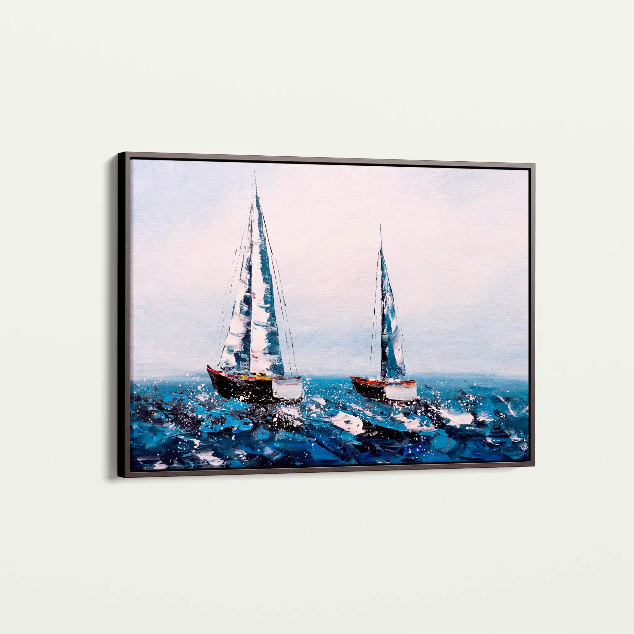 Landscape 036 Canvas Art 90 x 60 cm / Stretched on hidden frame