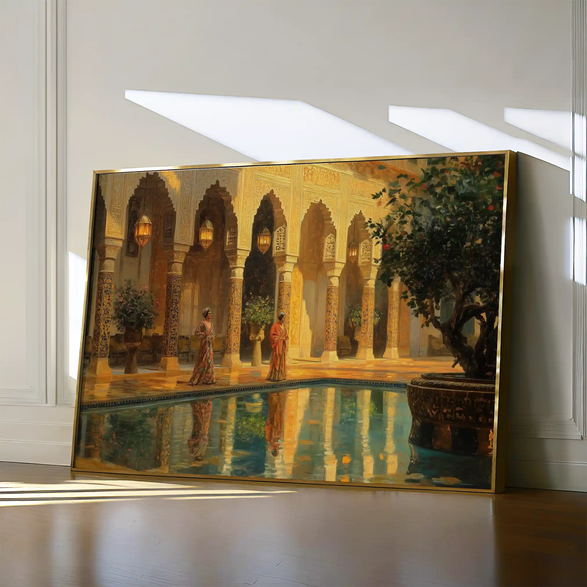 Orientalist 036 Canvas Art 90 x 60 cm / Stretched on hidden frame