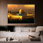 Palestine 036 Canvas Art 90 x 60 cm / Stretched on hidden frame