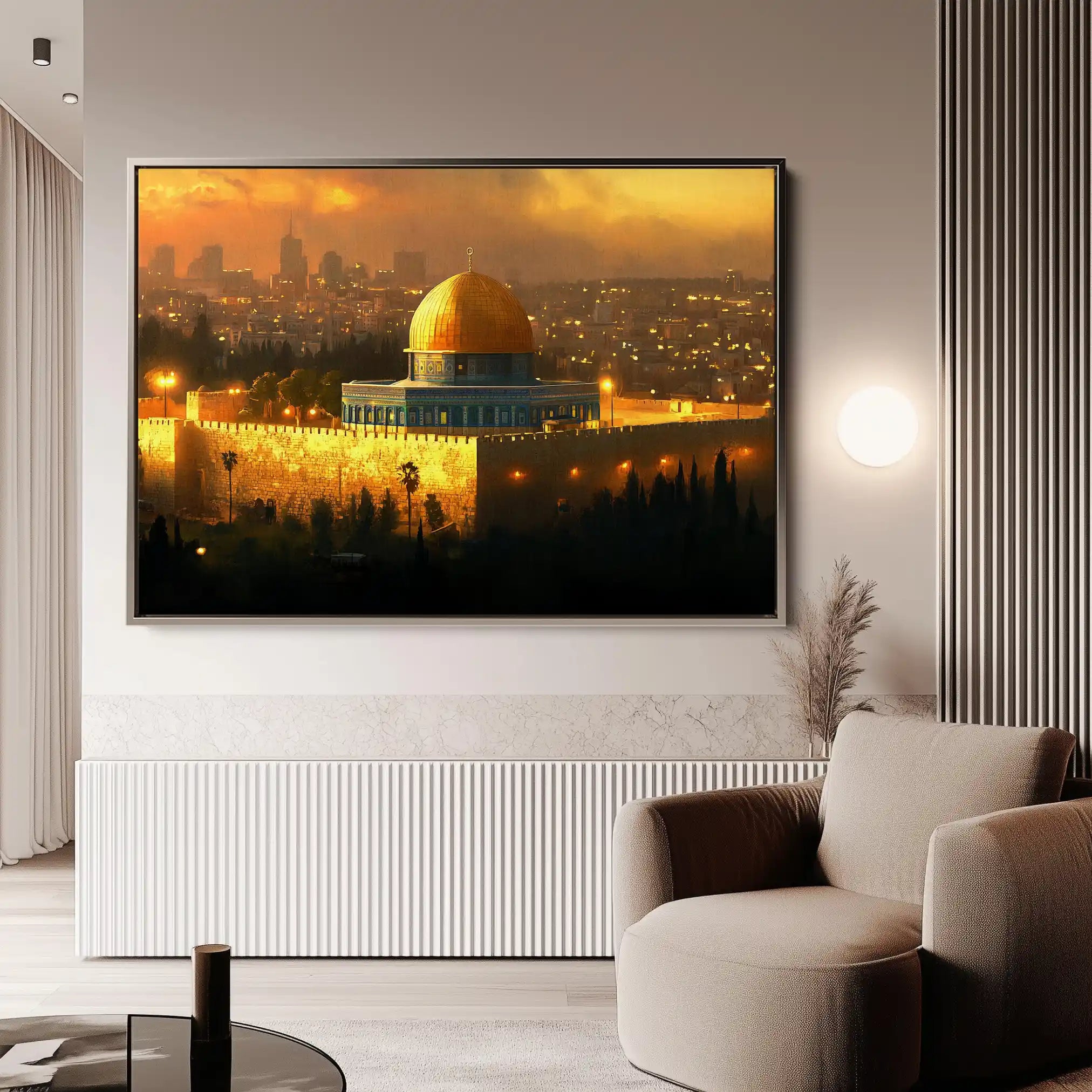 Palestine 036 Canvas Art 90 x 60 cm / Stretched on hidden frame