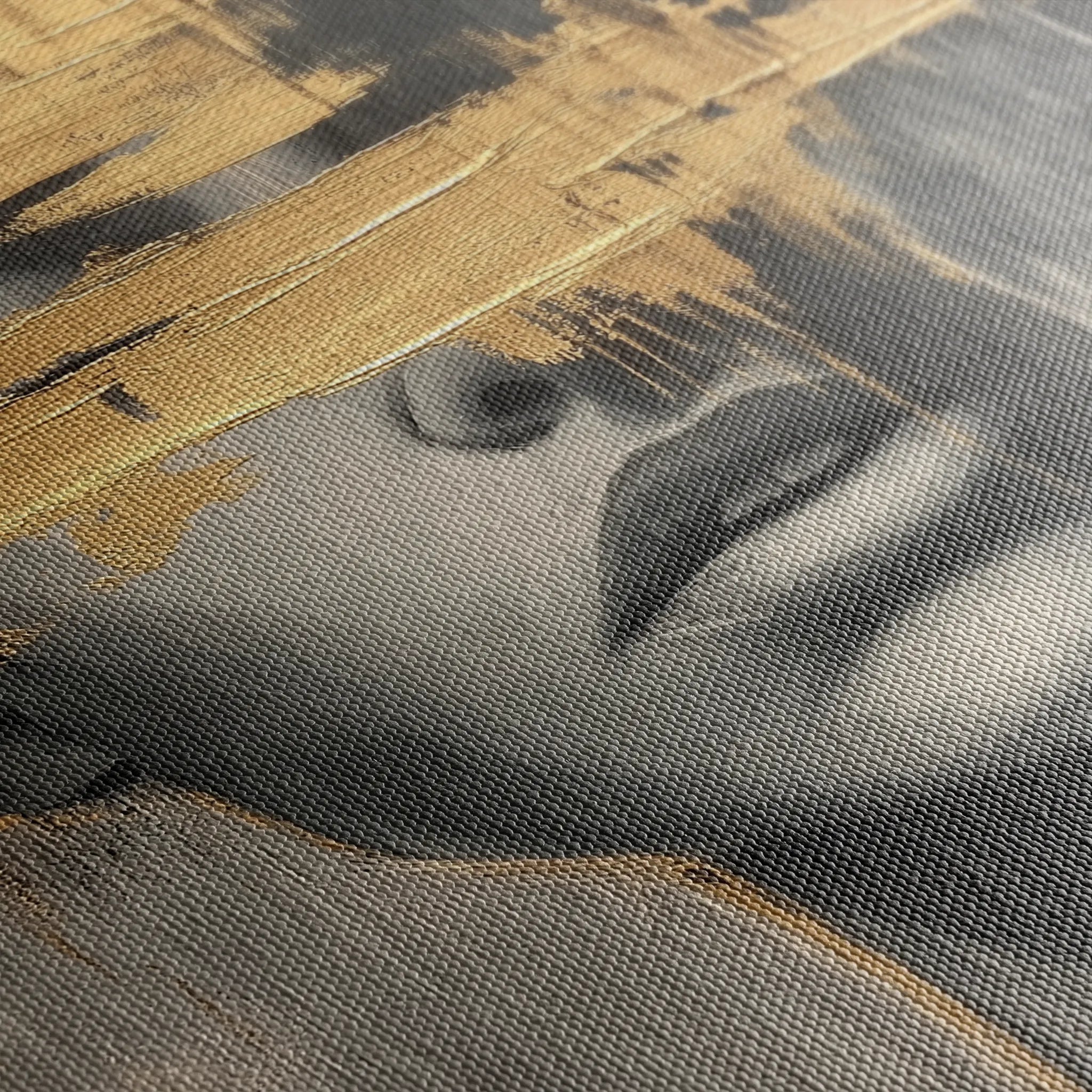 Portrait Canvas Wall Art WAD036-P 90 x 60 cm / Stretched on hidden frame