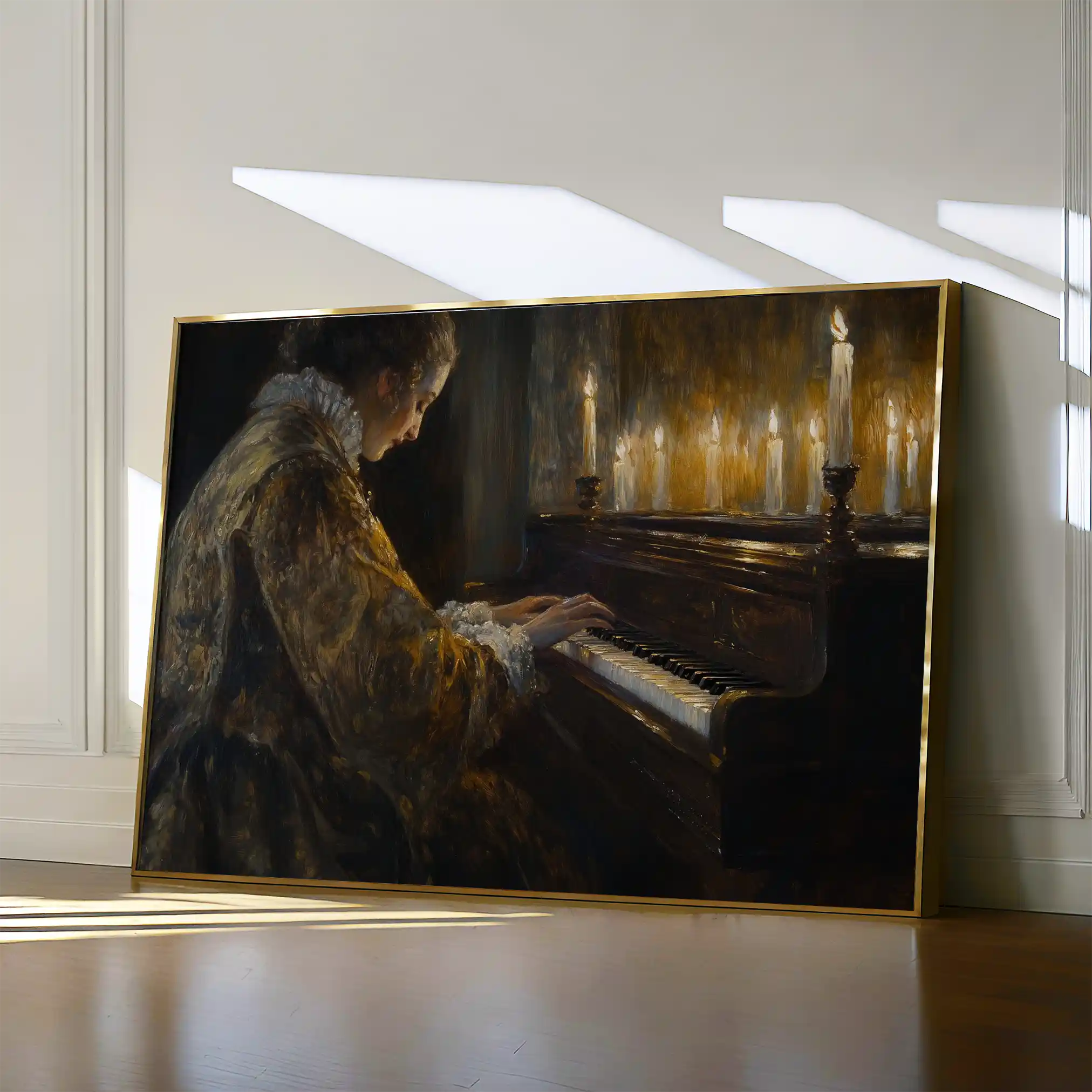 Classic 037 Canvas Art 90 x 60 cm / Stretched on hidden frame