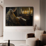 Classic 037 Canvas Art 90 x 60 cm / Stretched on hidden frame