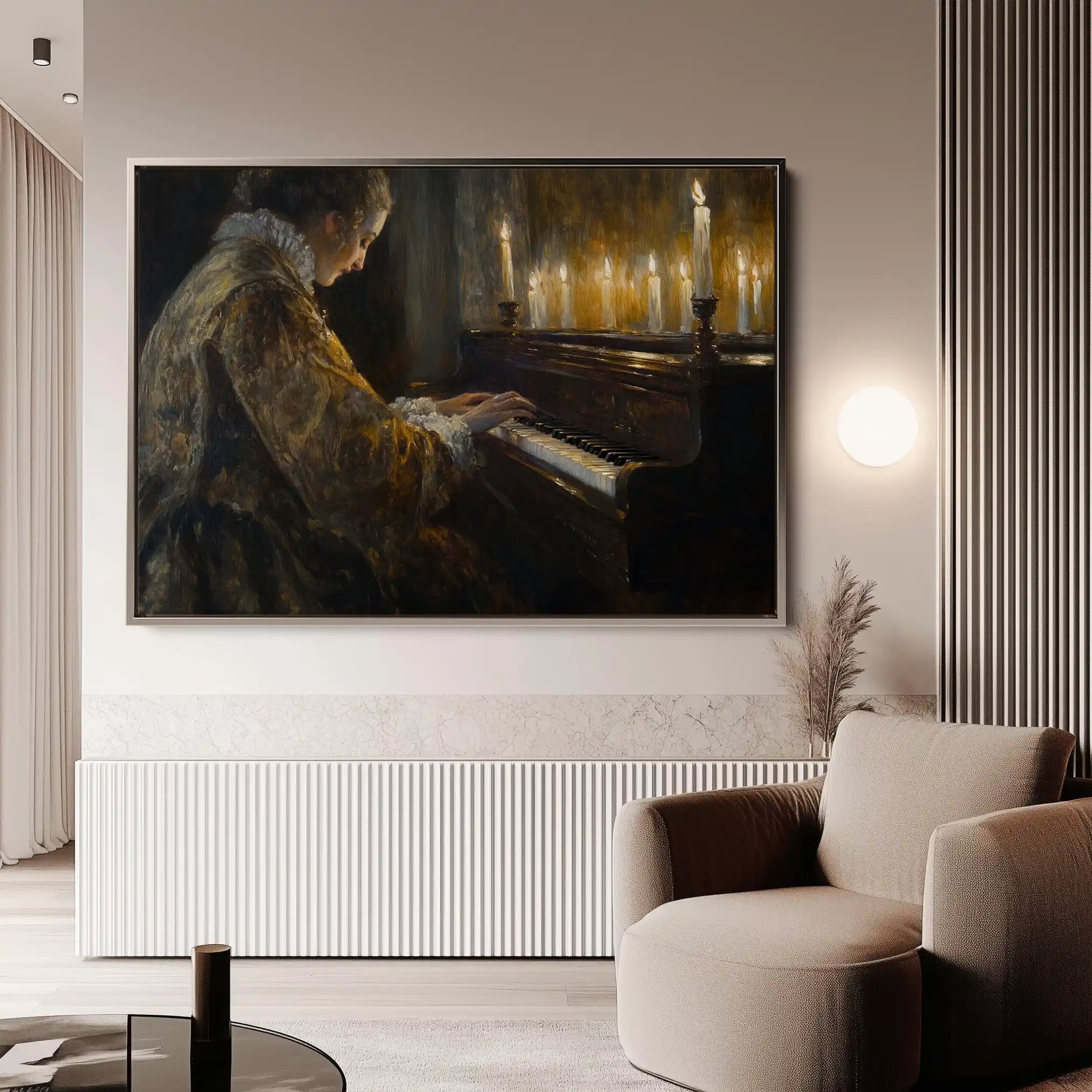 Classic 037 Canvas Art 90 x 60 cm / Stretched on hidden frame