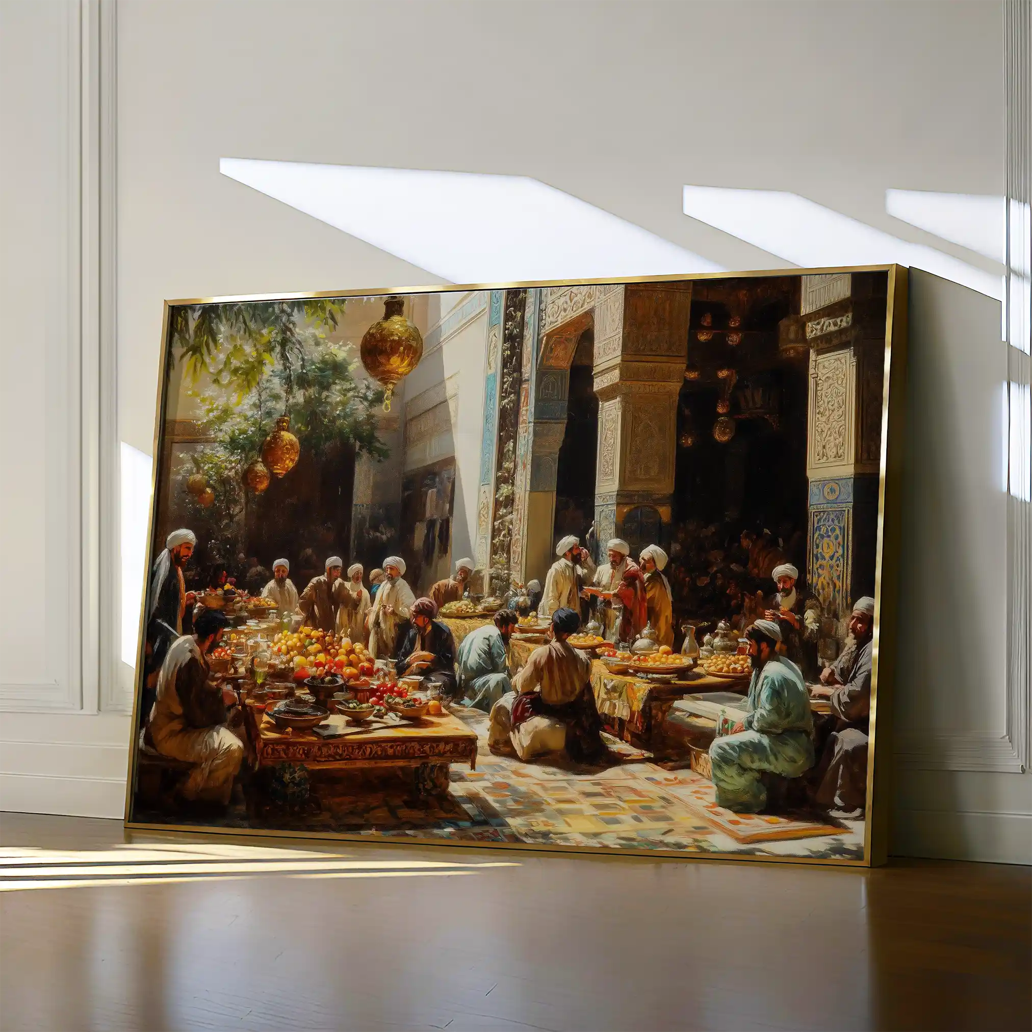 Orientalist 037 Canvas Art 90 x 60 cm / Stretched on hidden frame