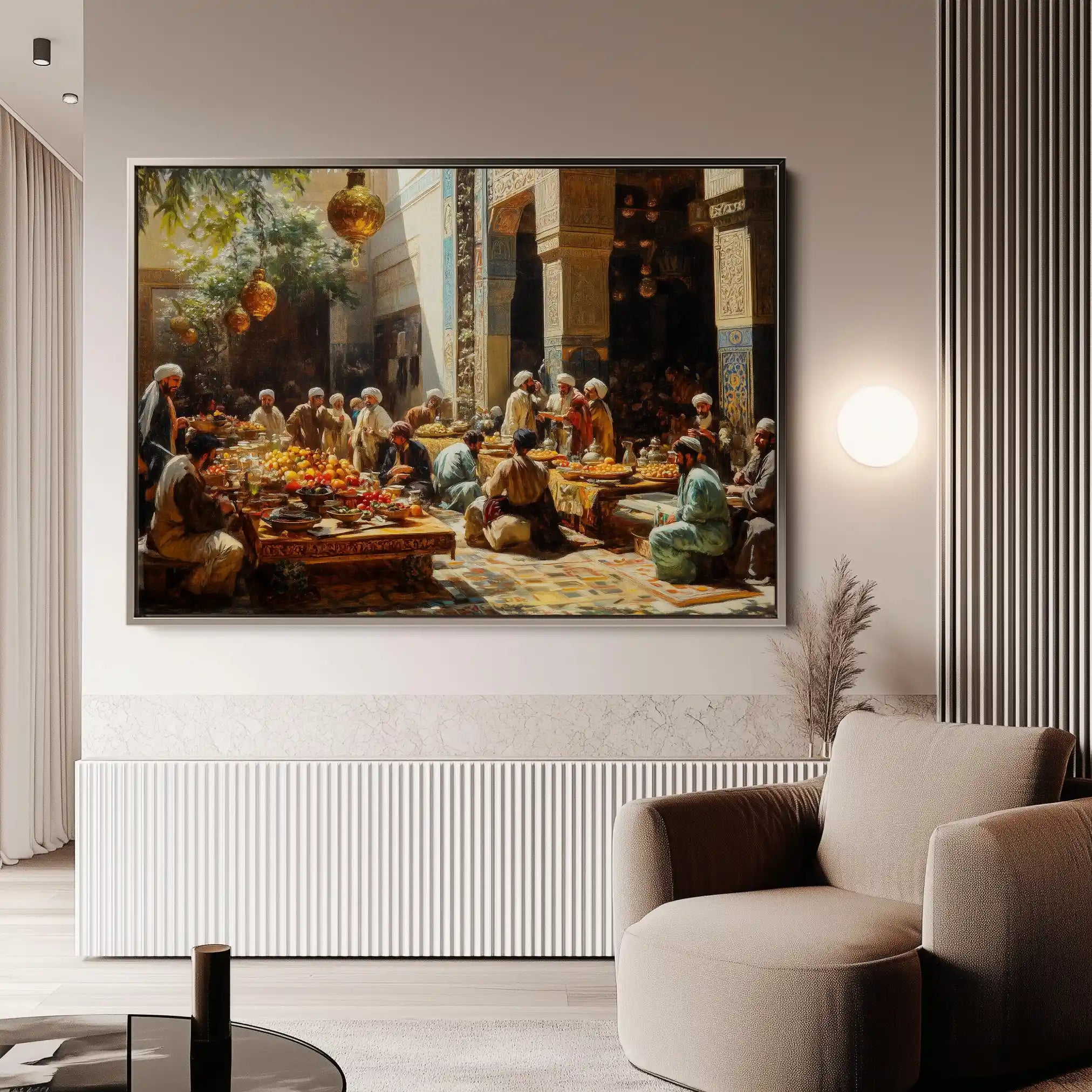Orientalist 037 Canvas Art 90 x 60 cm / Stretched on hidden frame