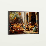 Orientalist 037 Canvas Art 90 x 60 cm / Stretched on hidden frame