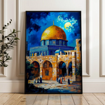 Palestine 037 Canvas Art 90 x 60 cm / Stretched on hidden frame