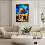 Palestine 037 Canvas Art 90 x 60 cm / Stretched on hidden frame