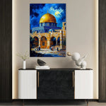 Palestine 037 Canvas Art 90 x 60 cm / Stretched on hidden frame