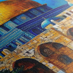 Palestine 037 Canvas Art 90 x 60 cm / Stretched on hidden frame