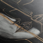 Portrait 037 Canvas Art 90 x 60 cm / Stretched on hidden frame