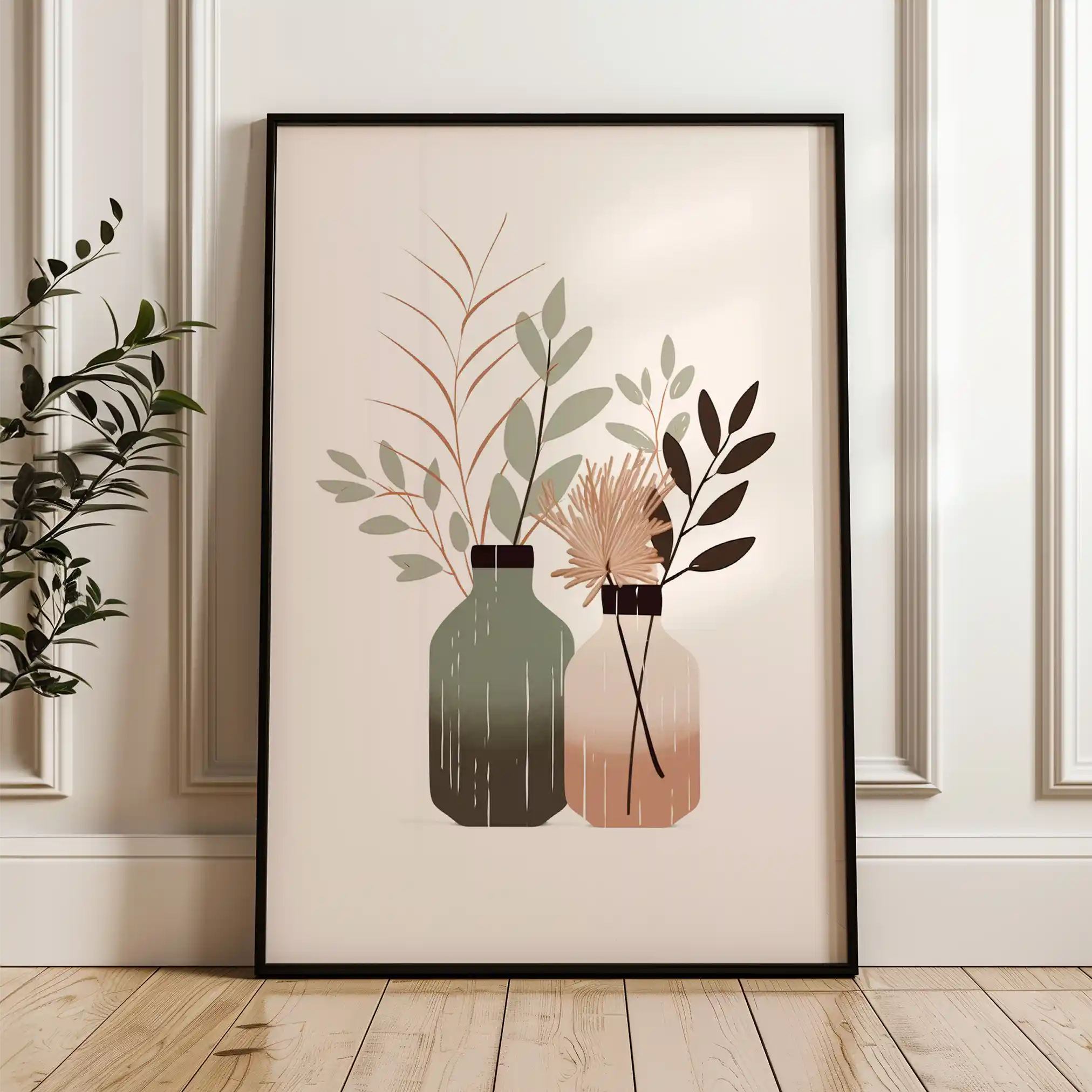 Boho 038 Canvas Art 90 x 60 cm / Stretched on hidden frame