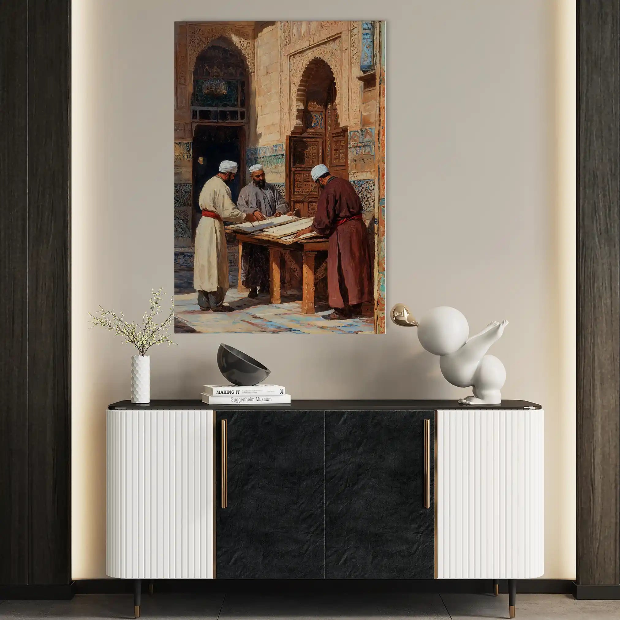 Orientalist 038 Canvas Art 90 x 60 cm / Stretched on hidden frame