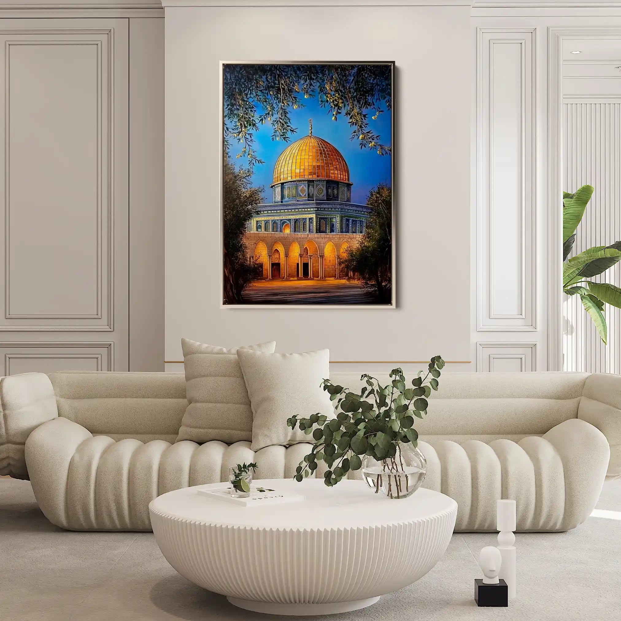 Palestine 038 Canvas Art 90 x 60 cm / Stretched on hidden frame