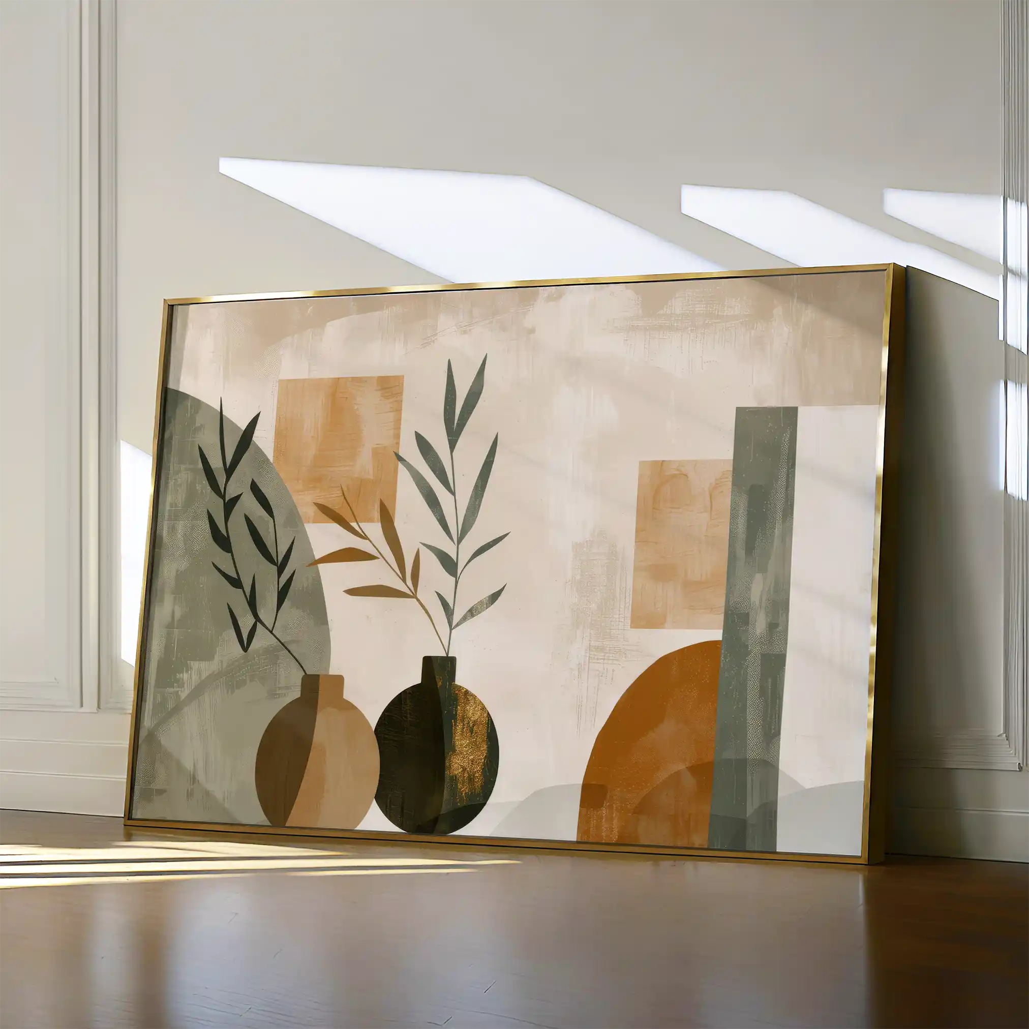 Boho 039 Canvas Art 90 x 60 cm / Stretched on hidden frame