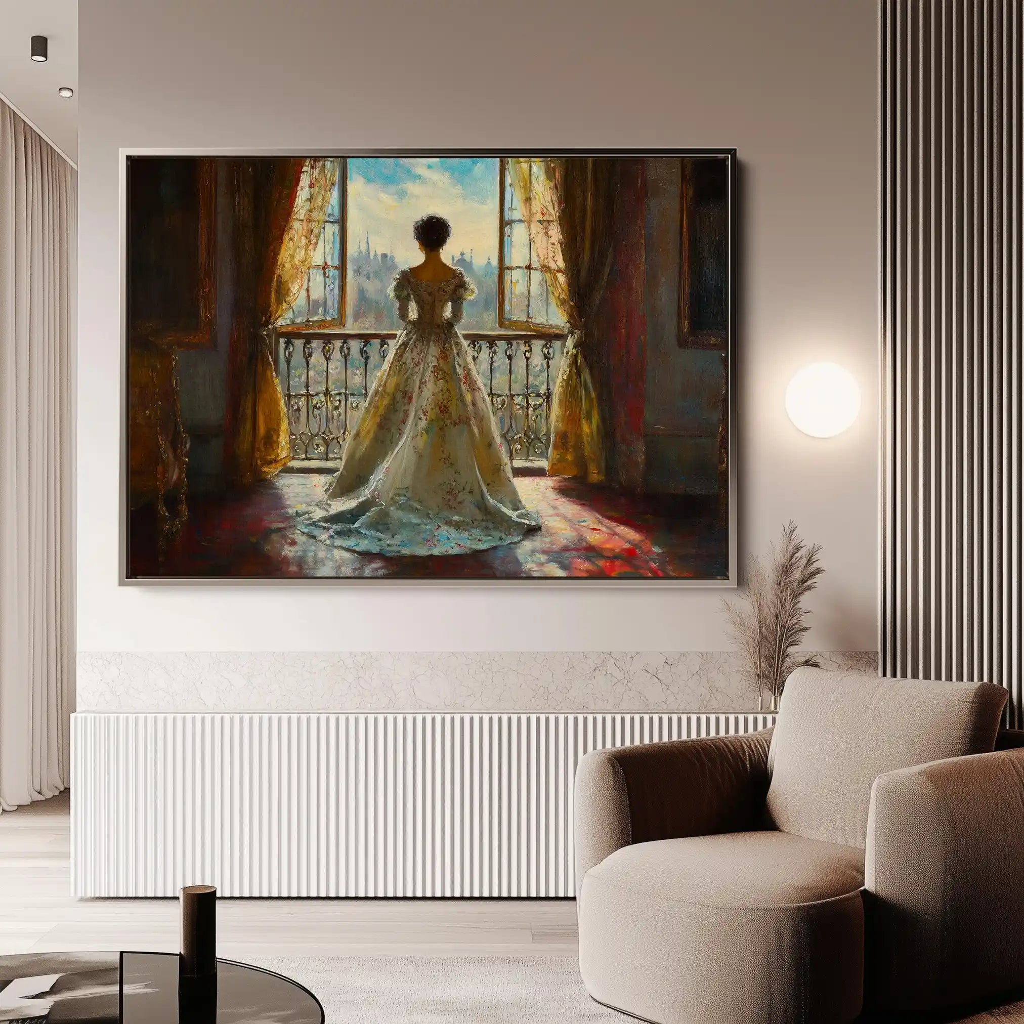 Classic 039 Canvas Art 90 x 60 cm / Stretched on hidden frame