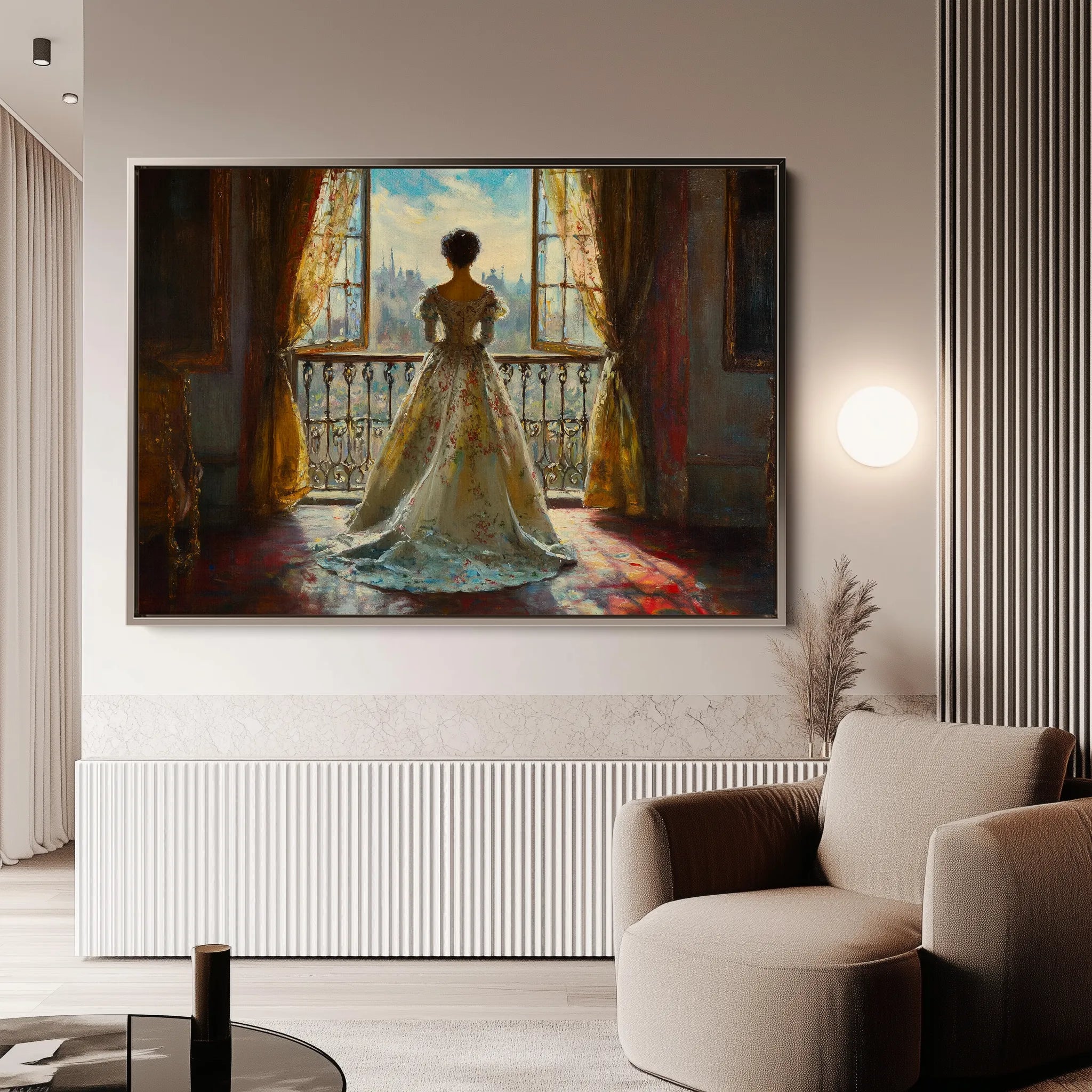 Classic Canvas Wall Art WAD039-CL 90 x 60 cm / Stretched on hidden frame