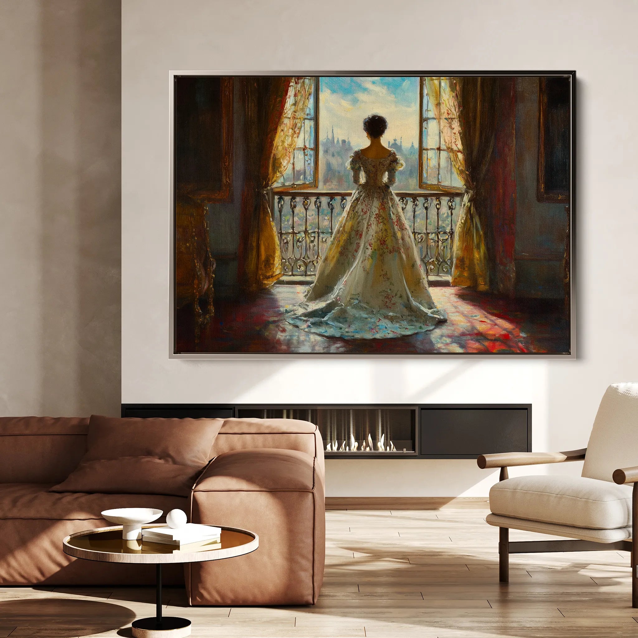 Classic Canvas Wall Art WAD039-CL 90 x 60 cm / Stretched on hidden frame