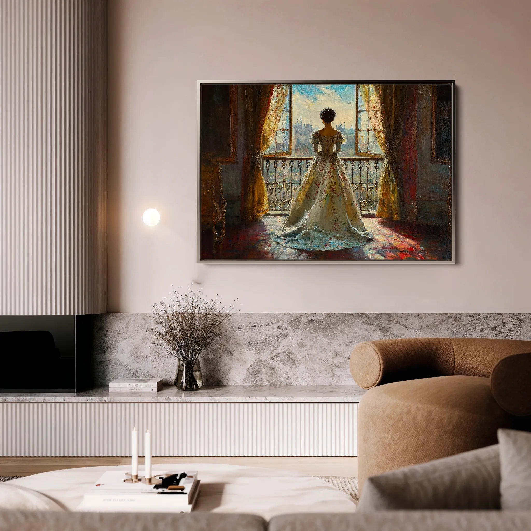 Classic Canvas Wall Art WAD039-CL 90 x 60 cm / Stretched on hidden frame