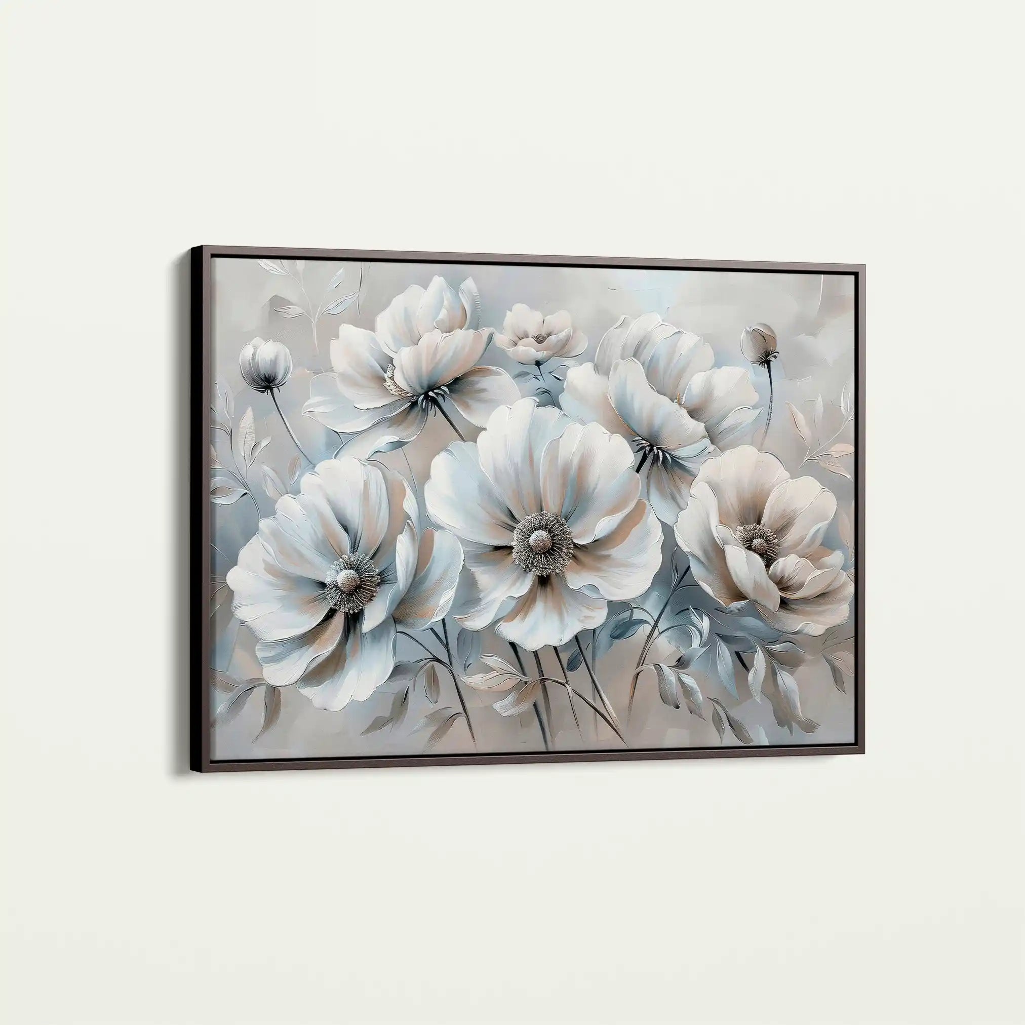 Floral Canvas Wall Art WAD039-F 90 x 60 cm / Stretched on hidden frame