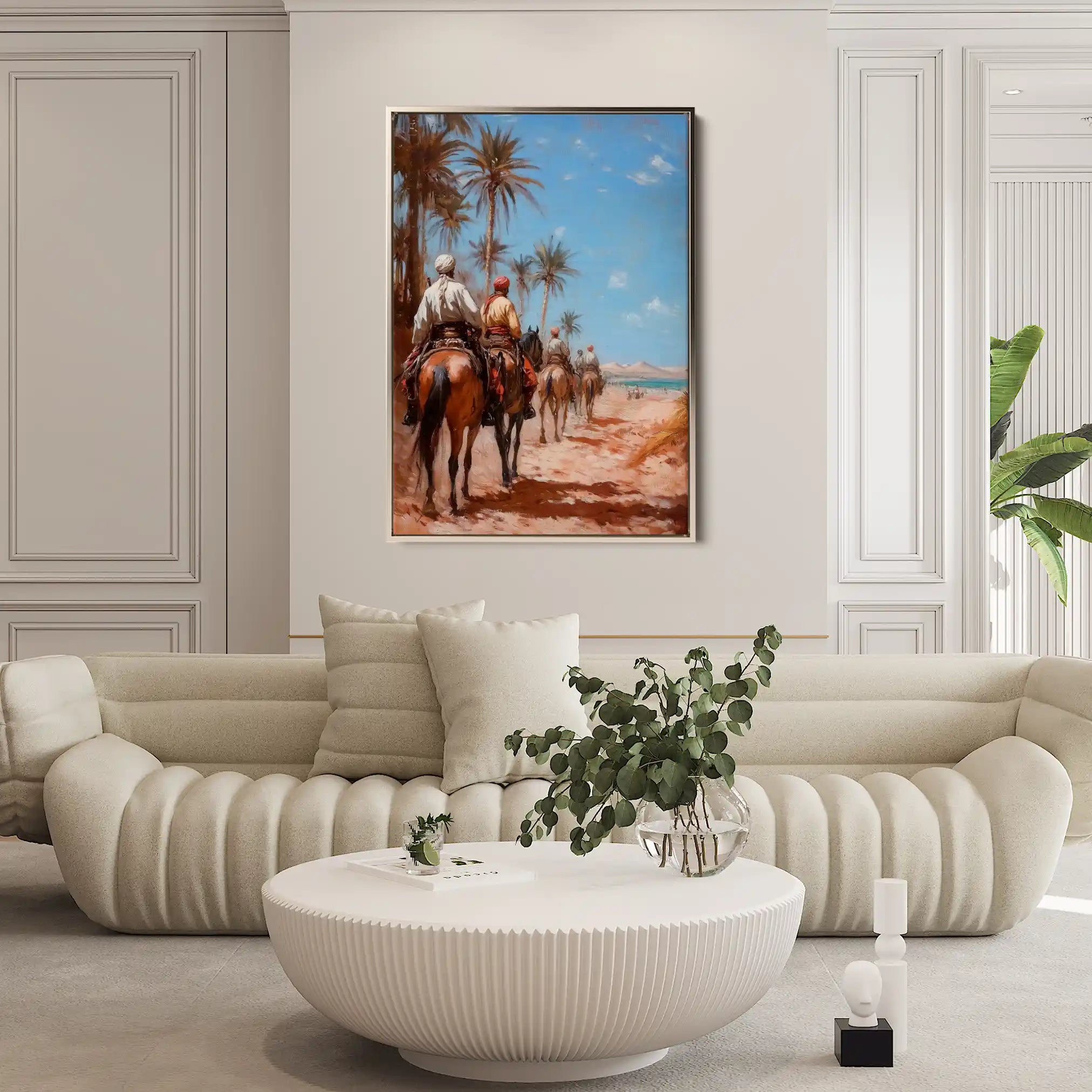Orientalist 039 Canvas Art 90 x 60 cm / Stretched on hidden frame
