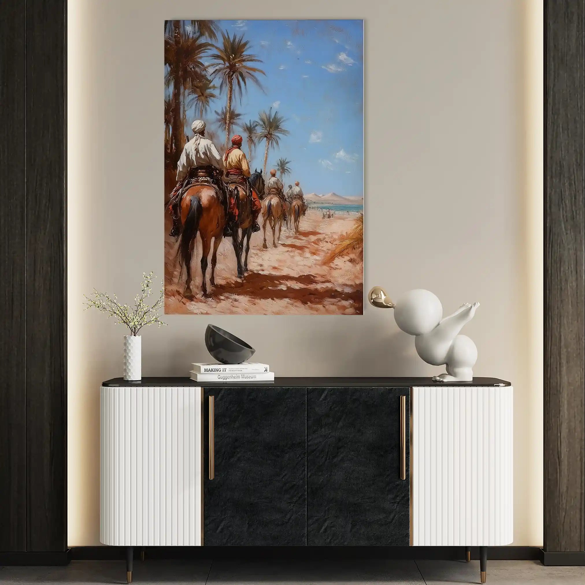 Orientalist 039 Canvas Art 90 x 60 cm / Stretched on hidden frame