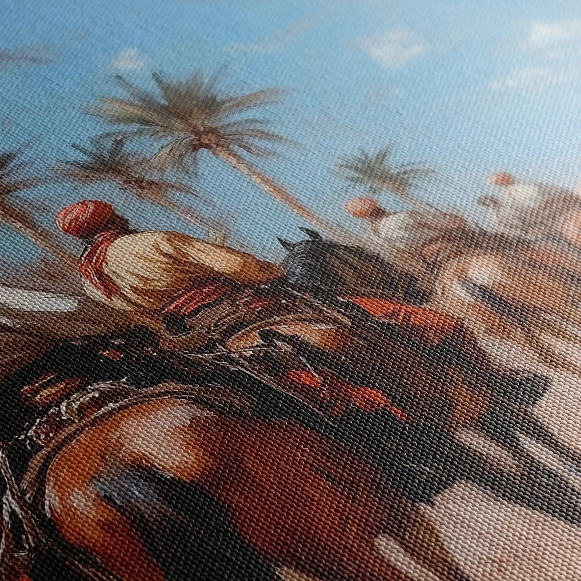 Orientalist 039 Canvas Art 90 x 60 cm / Stretched on hidden frame