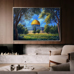 Palestine 039 Canvas Art 90 x 60 cm / Stretched on hidden frame