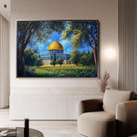 Palestine 039 Canvas Art 90 x 60 cm / Stretched on hidden frame