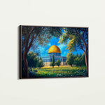 Palestine 039 Canvas Art 90 x 60 cm / Stretched on hidden frame