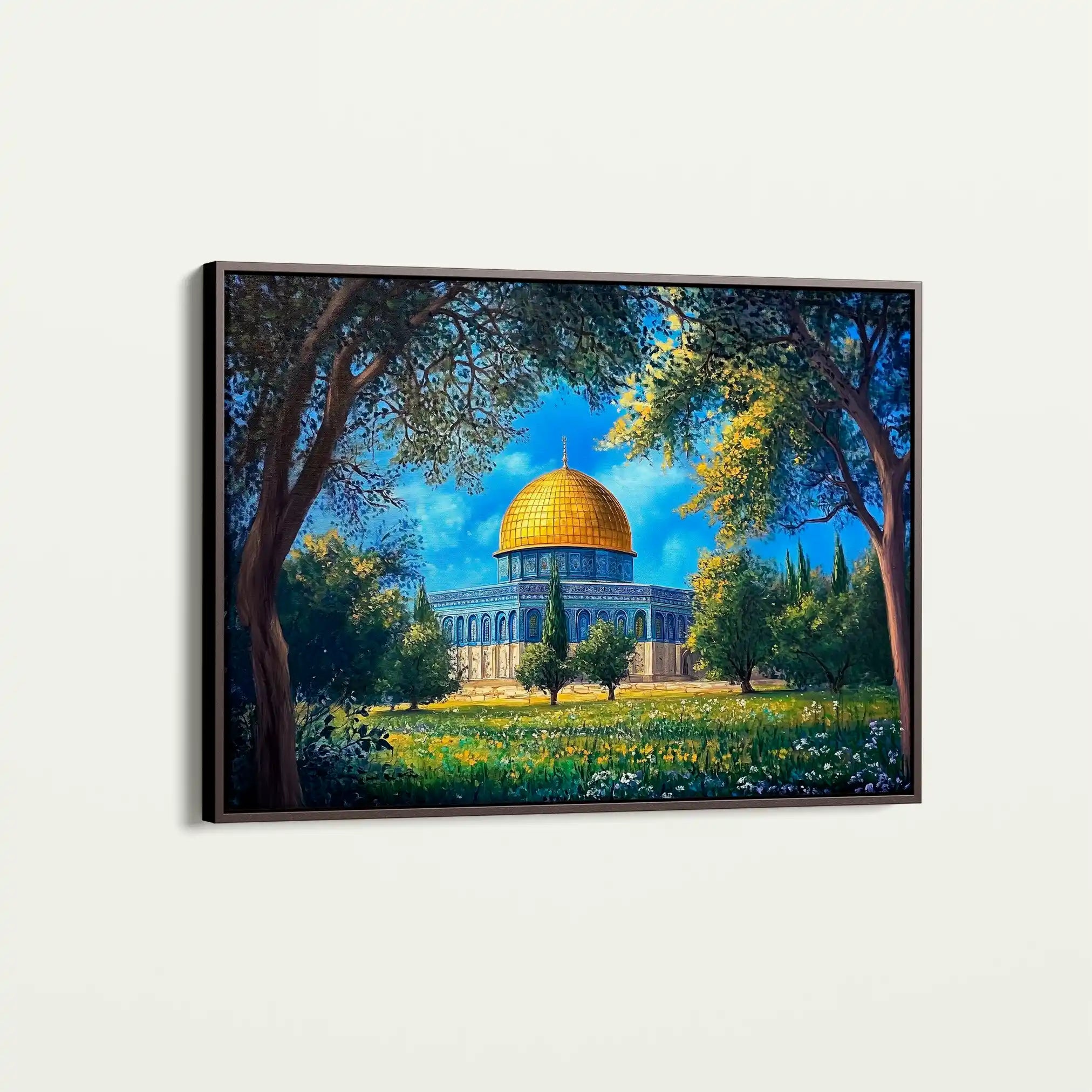 Palestine 039 Canvas Art 90 x 60 cm / Stretched on hidden frame