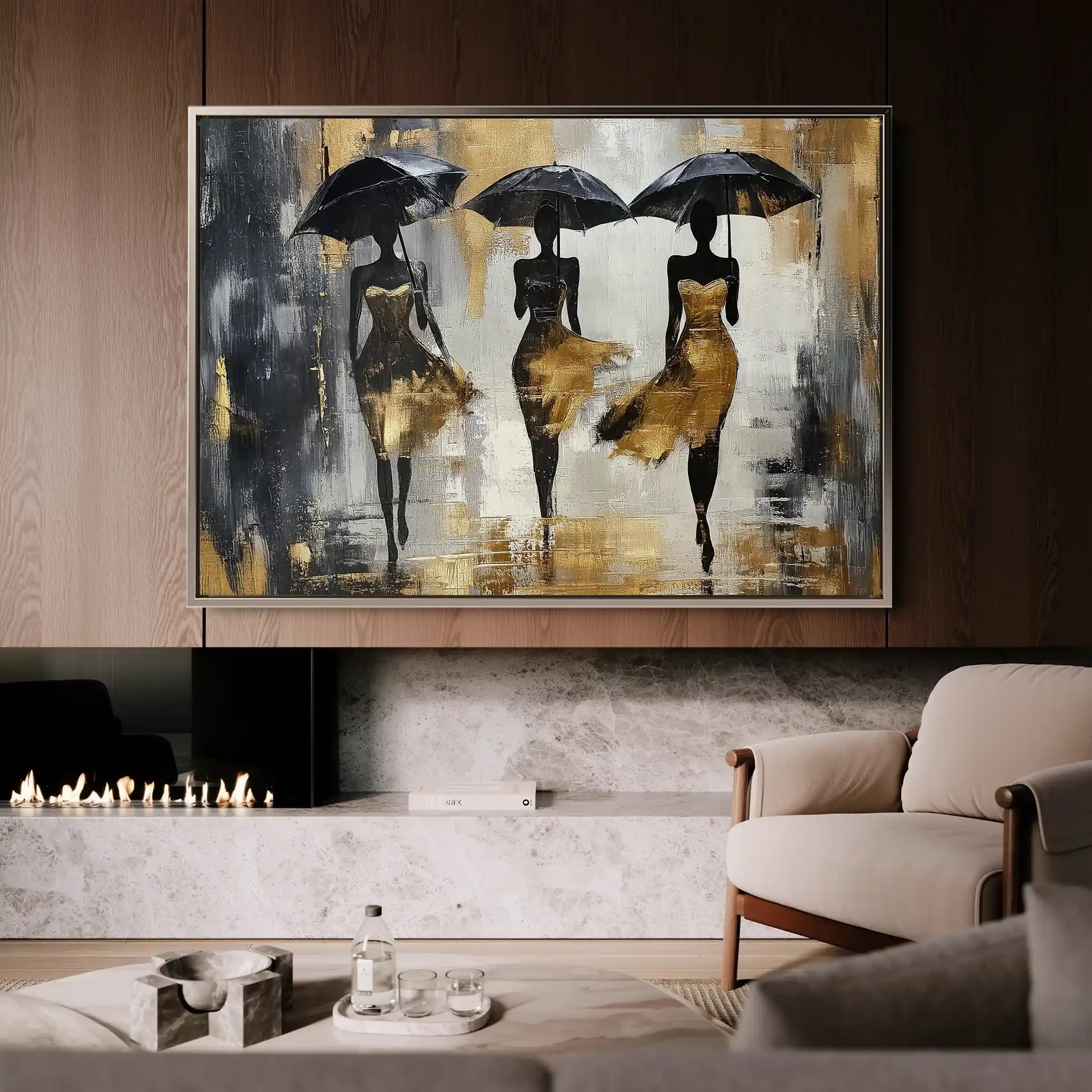 Portrait 039 Canvas Art 90 x 60 cm / Stretched on hidden frame