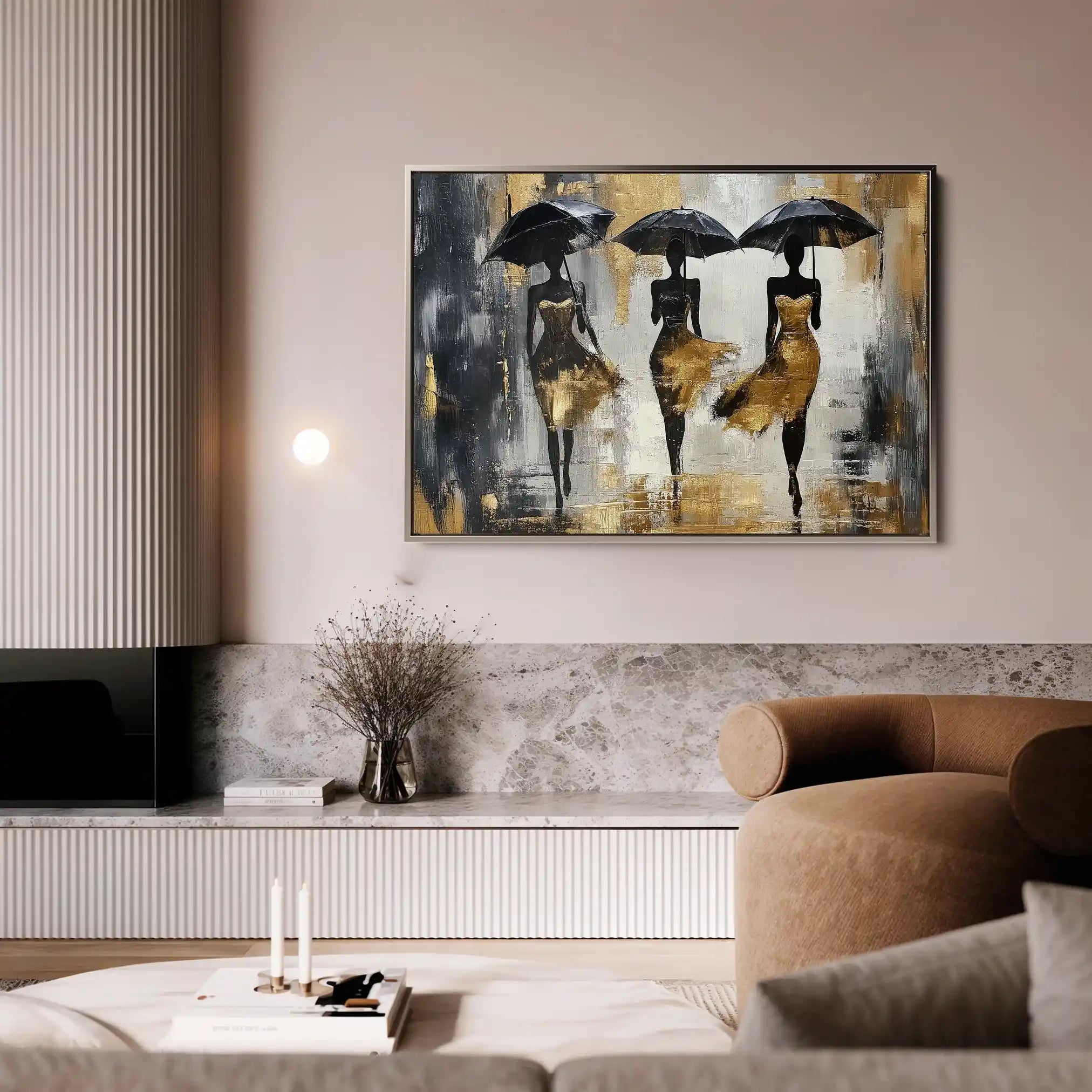 Portrait 039 Canvas Art 90 x 60 cm / Stretched on hidden frame