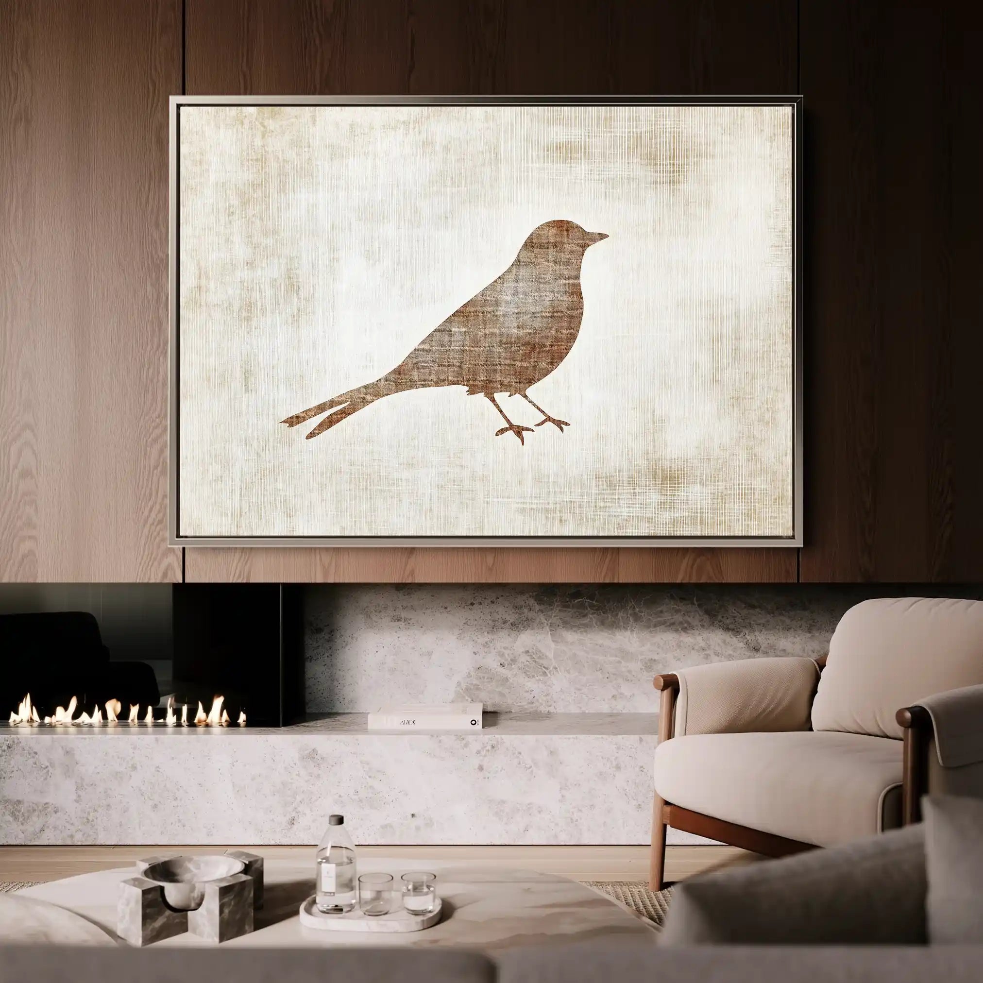 Animals 040 Canvas Art 90 x 60 cm / Stretched on hidden frame