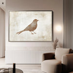 Animals 040 Canvas Art 90 x 60 cm / Stretched on hidden frame