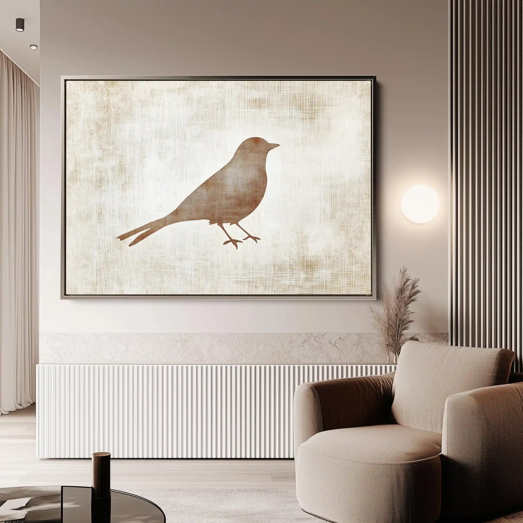 Animals 040 Canvas Art 90 x 60 cm / Stretched on hidden frame