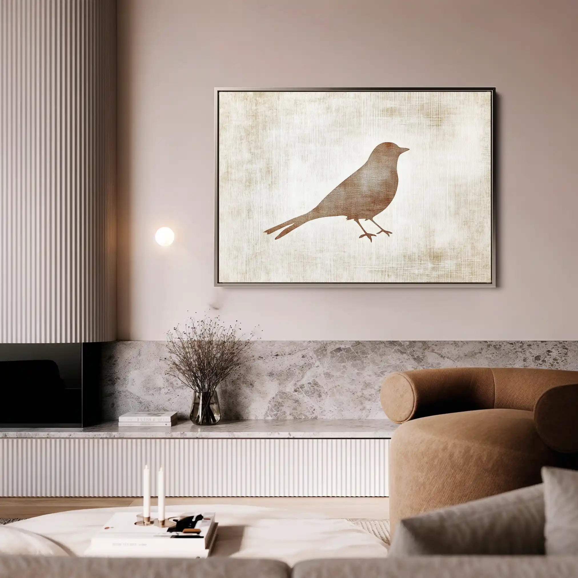 Animals 040 Canvas Art 90 x 60 cm / Stretched on hidden frame