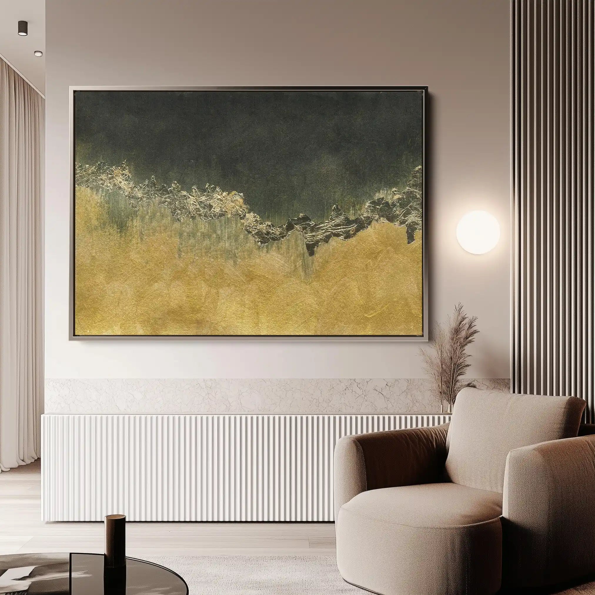 Abstract 040 Canvas Art 60 x 40 cm / Stretched on hidden frame