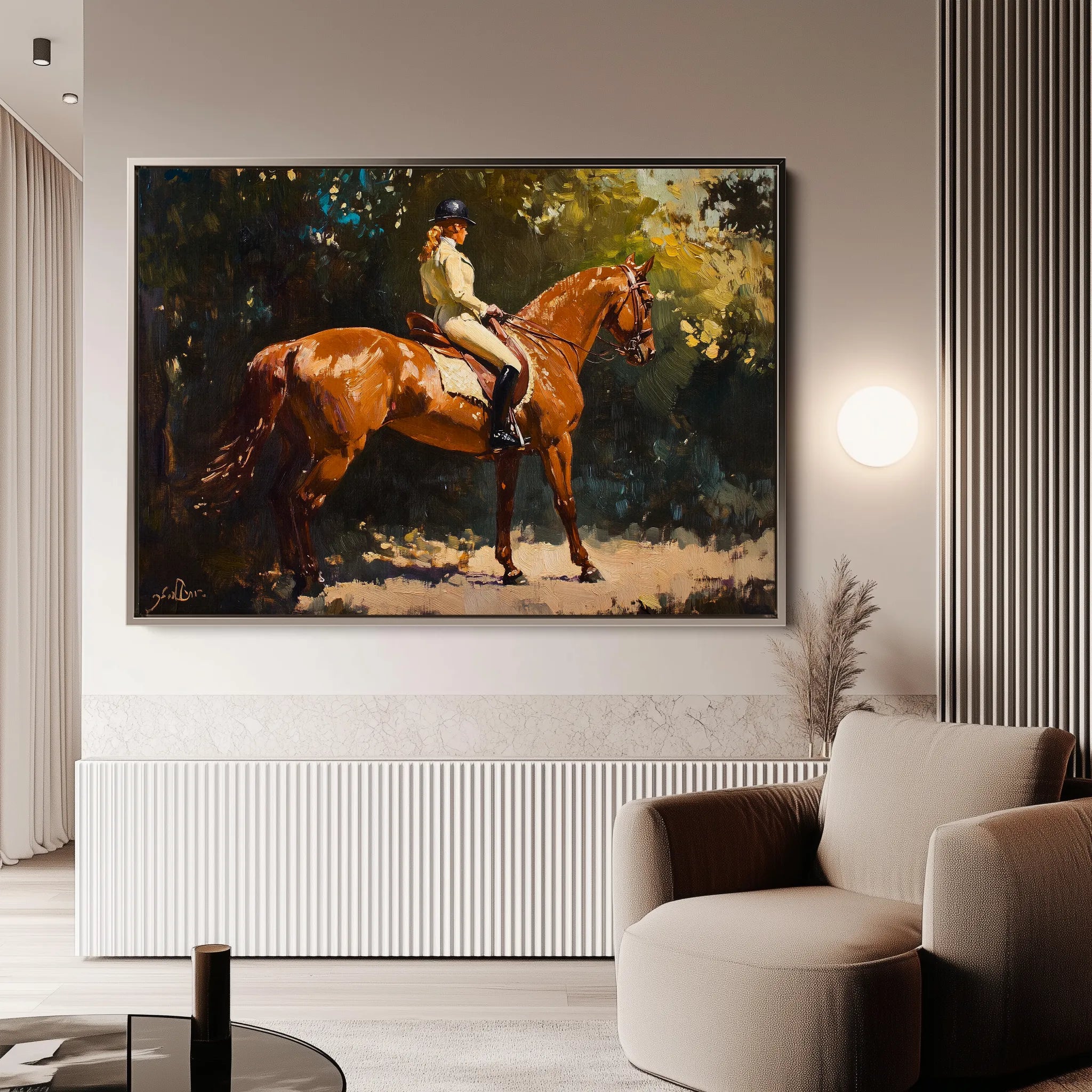 Classic Canvas Wall Art WAD040-CL 90 x 60 cm / Stretched on hidden frame