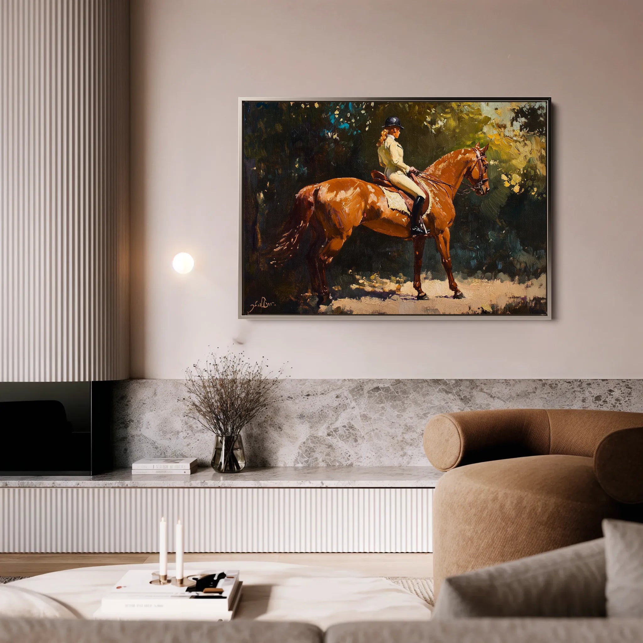 Classic Canvas Wall Art WAD040-CL 90 x 60 cm / Stretched on hidden frame